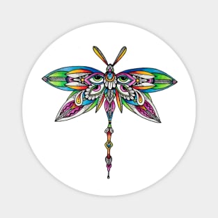 Colorful Dragonfly Magnet